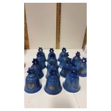 Bing & Grondahl porcelain bells lot of  14