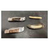 4 Folding Pocket Knives