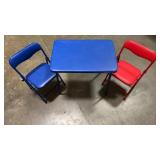 Kids table & 2 Chairs. Approx 16ï¿½x24ï¿½