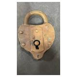 L&N Railroad Padlock with No Key. Missing cover