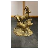 1970ï¿½s Korean Cast Brass Rams