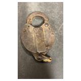 L&N Railroad Padlock with No Key