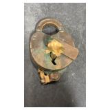 Wilson Bohannan Co. New York Railroad Padlock