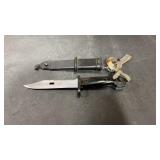 East German Bayonet Knife & Scabbard (doesnï¿½t
