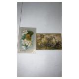 2 Easter post cards