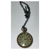 Chinese zodiac mechanical pocket watch untested