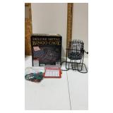 Deluxe metal bingo cage