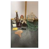 Railroad Cone Lantern, Railroad Signs, Bird