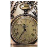 Omega pocket watch made in Switzerland
