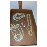Womanï¿½s costume necklaces and. Lip earrings