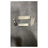 Starrett Adjustable Parallels, Center Gauge, &