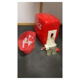Toy Coca-Cola Soda Fountain Dispenser.  Untested.