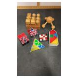 Misc. Group of brain teasers & toys