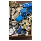 Electrical boxes, cover plates & more.  Some look