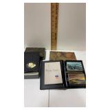 Union Pacific bridge playing cards and score pad