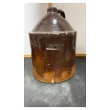 Large Stonewear Pottery Jug.  Chipped & Cracks