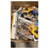 Electrical items some new in package.  Untested