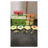 Outside Citronella Candles, Water Fountains, &