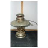Vintage Chrome Railroad Lantern