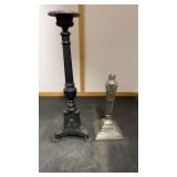 2 Candle Holders approx 17ï¿½ tall