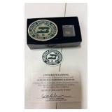Burlington Northern Railroad injury, free, patch
