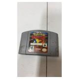 Nintendo Pokï¿½mon stadium game cartridge.