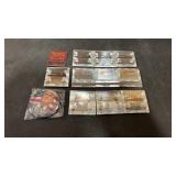 10 New Match Books, 1 Cover, & 1 Donald Trump pin