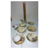 RS Prussia , RS Germany and mire floral porcelain