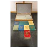 Jewelry Box & 9 Decks of Playing Cards. Not