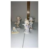 4 precious moment figurines