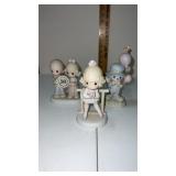 3 precious moment figurines