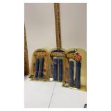 3 pkgs NOS WEIDER 2 lb FOAM  dumbbells