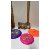 NOS sport yo-yos  and frisbees