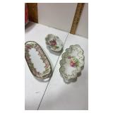 RS Prussia and RS Germany  floral decorative