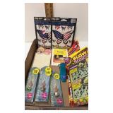 Butterfly decal , post its and more