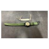 TIMEX Expedition Watch & 3 Blade Folding Pocket