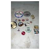 Political Pins Pinbacks & more, Goldwater, Ike,