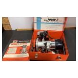 Black & Decker Router Kit in metal box untested
