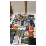 Assortment of playing cards Railroad, Elvis and