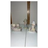 3 precious moment figurines