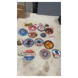20 Pins Pinbacks Railroad & more