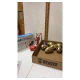 NOS Holiday clear lights , NOS.  Valentine toys