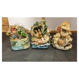 3 Tabletop Musical Fountains untested