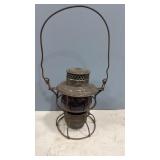 Adamï¿½s & Westlake Railroad Lantern, Red Globe