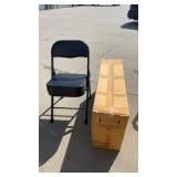 Lot  of 2 NEW IN BOX  foldable STADIUM CHAIRS