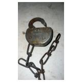 Chicago & Northwestern Railroad Padlock, No Key