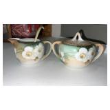 Tillowitz Silesia  green s stamp floral sugar,