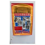1992 Nebraska Volleyball Signed Poster. Shows