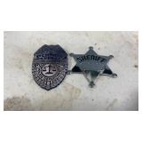 Police & Sheriff Toy Badges