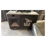 Tapco / 100S Two- Way Speaker w/ Cover Untested